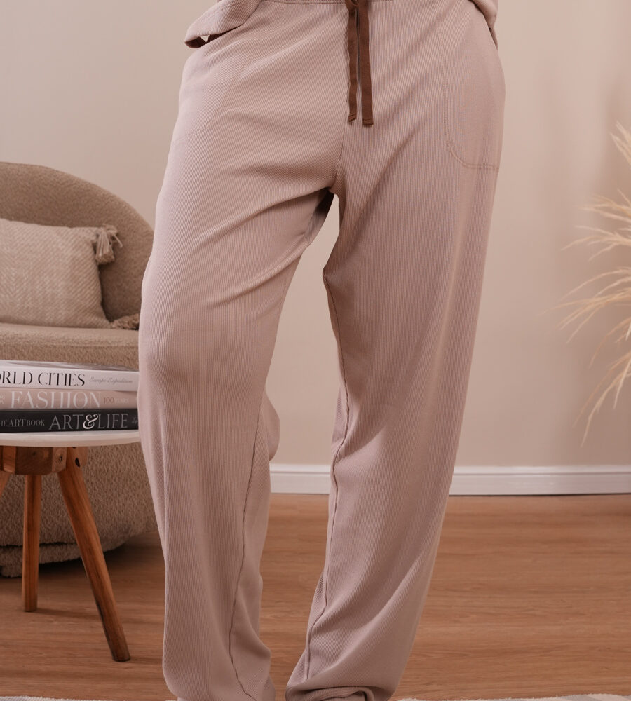 PANTALÓN SKINNY BEIGE